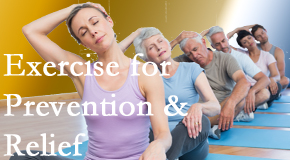 Old Mill Chiropractic suggests exercise as a key part of the back pain and neck pain treatment plan for relief and prevention.