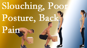 Old Mill Chiropractic shares slouching prevention advice to improve poor posture and relieve related back pain and neck pain.