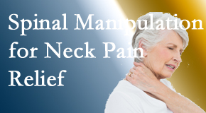 Old Mill Chiropractic delivers chiropractic spinal manipulation to decrease neck pain. Such spinal manipulation decreases the risk of treatment escalation.