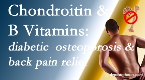 Old Mill Chiropractic shares nutritional advice for back pain relief that includes chondroitin sulfate and B vitamins.