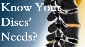 Your St Peters chiropractor knows all about spinal discs and what they need nutritionally. Do you?