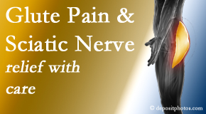 Old Mill Chiropractic understands the anatomy of pain in the gluteal (butt/hip) area and offers relieving treatment.