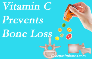  Old Mill Chiropractic may recommend vitamin C to patients at risk of bone loss as it helps prevent bone loss.