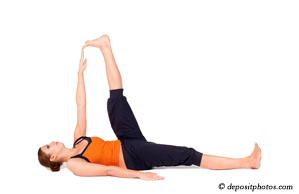 St Peters sciatica exercise: hamstring stretch