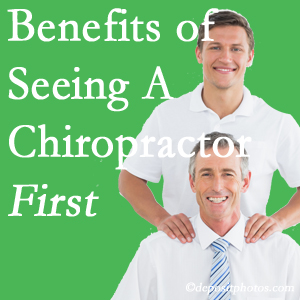 Getting St Peters chiropractic care at Old Mill Chiropractic first may reduce the odds of back surgery need and depression.