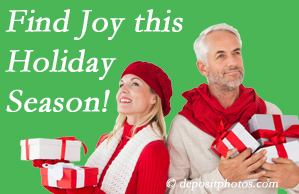 Old Mill Chiropractic wishes joy for all our St Peters back pain patients to improve their back pain and their outlook on life.