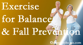 St Peters chiropractic care of balance for fall prevention involves stabilizing and proprioceptive exercise.
