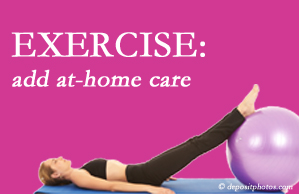 Old Mill Chiropractic presents a new study highlighting the benefit of adding at-home exercise to in-office treatment for neck pain relief.