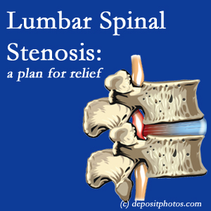 image of St Peters lumbar spinal stenosis 