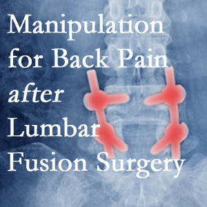 St Peters chiropractic spinal manipulation helps post-surgical continued back pain patients discover relief of their pain despite fusion. 