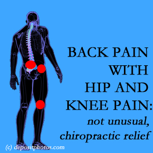St Peters back pain, hip and knee osteoarthritis often appear together, and Old Mill Chiropractic can help. 
