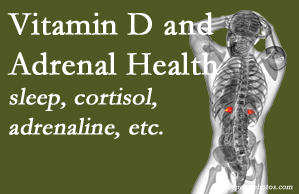 Old Mill Chiropractic shares new research about the effect of vitamin D on adrenal health and function.