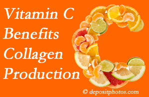 St Peters chiropractic shares tips on nutrition like vitamin C for boosting collagen production that decreases in musculoskeletal conditions.